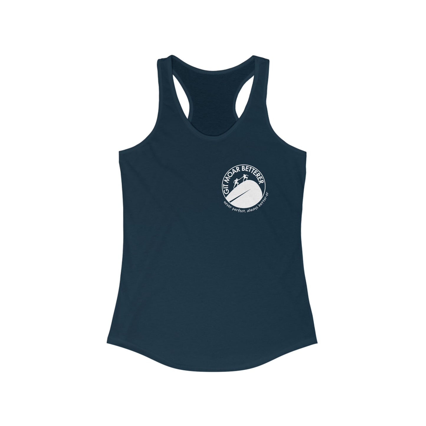 Get More Better Women's Racerback Tank
