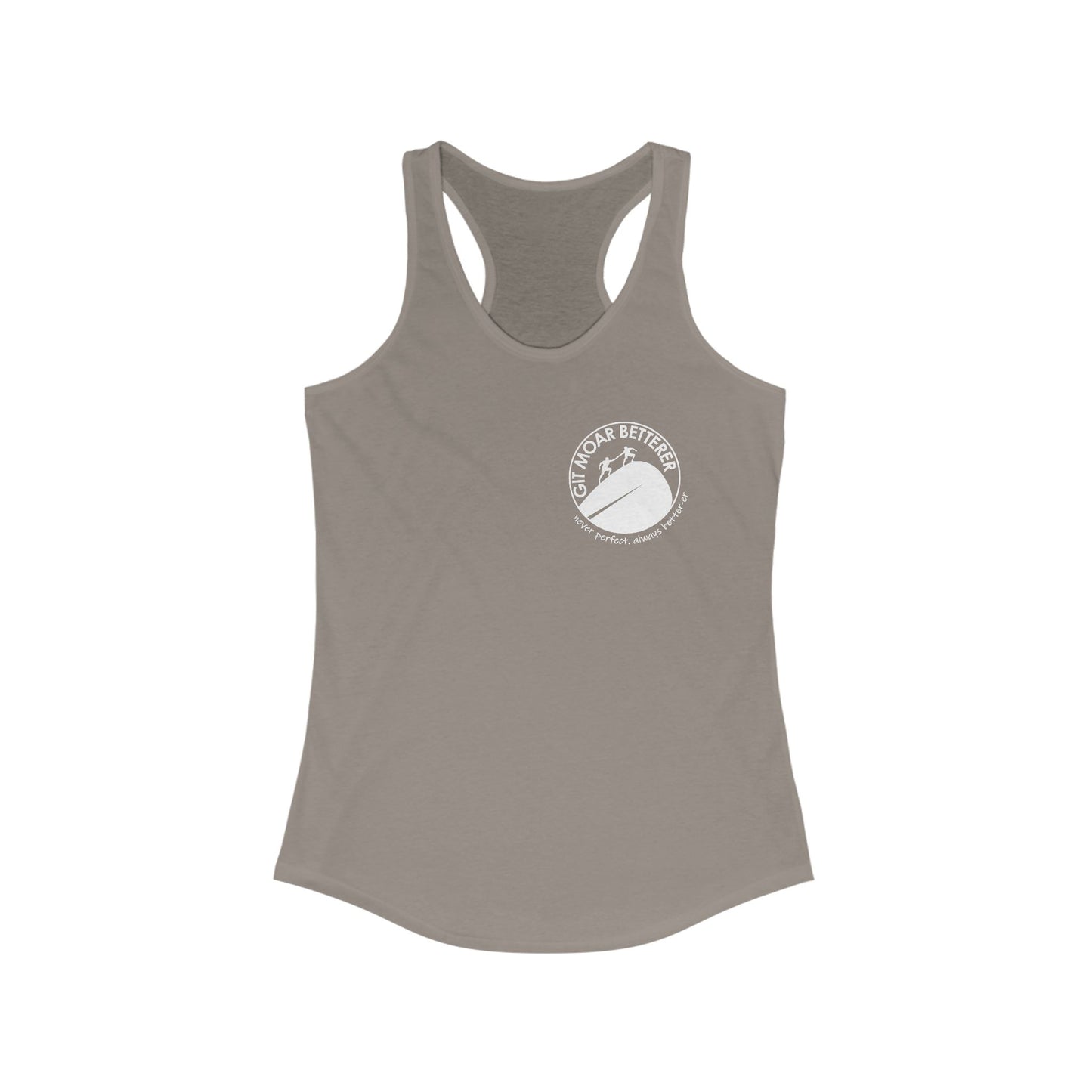 Get More Better Women's Racerback Tank