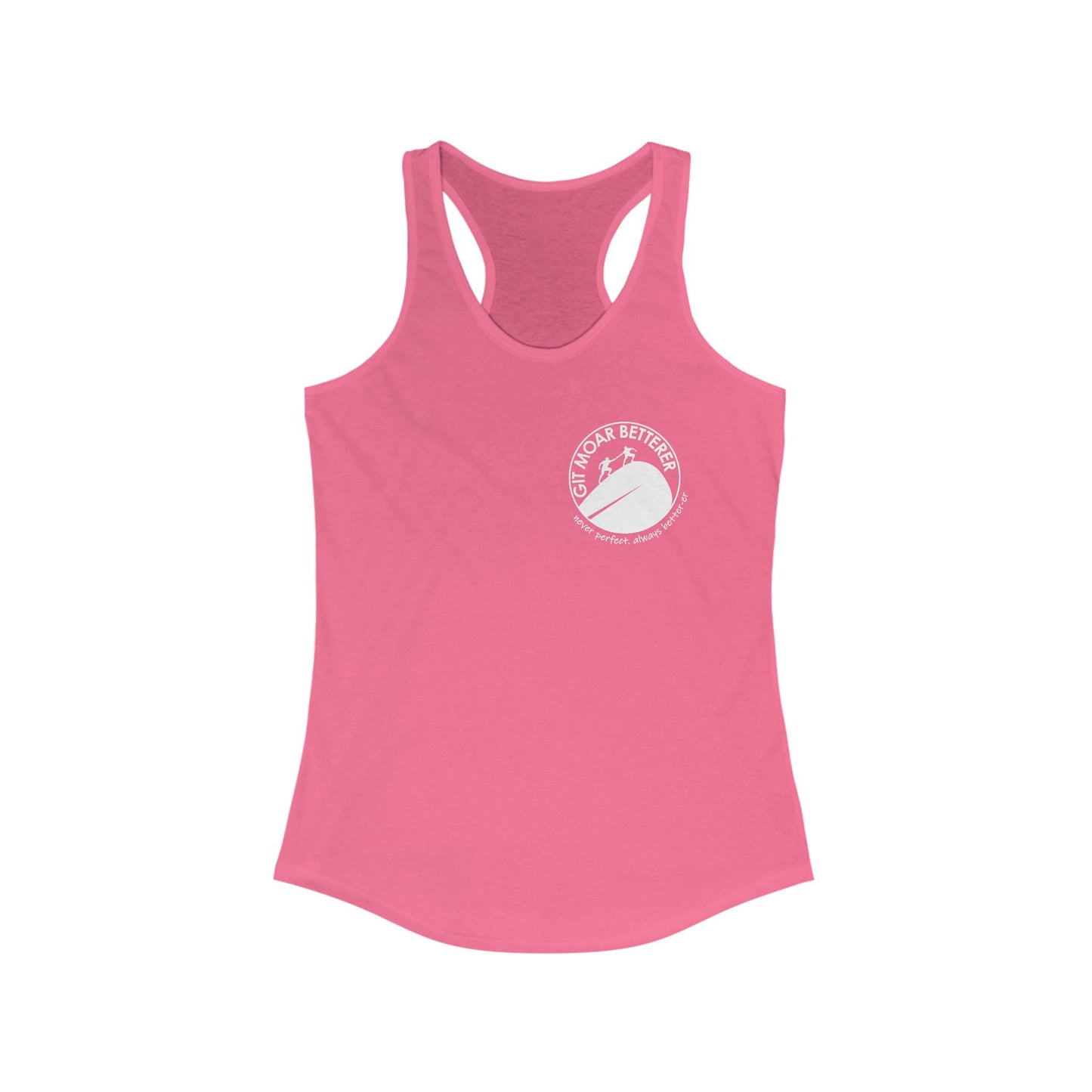 Get More Better Women's Racerback Tank