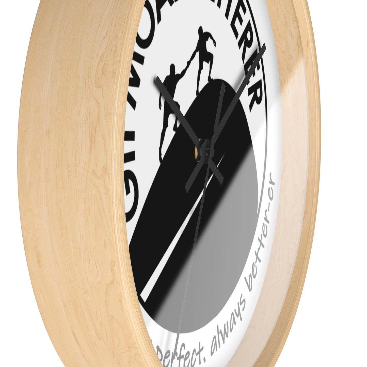 Git Moar Betterer Make Today Count Wall Clock