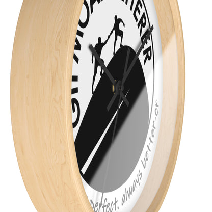 Git Moar Betterer Make Today Count Wall Clock