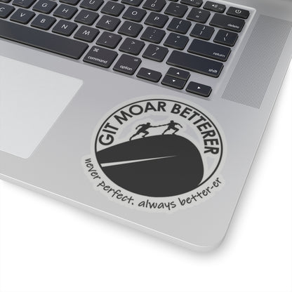 Git Moar Betterer Logo Sticker