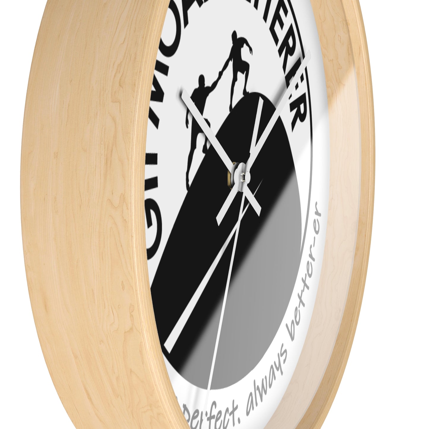 Git Moar Betterer Make Today Count Wall Clock